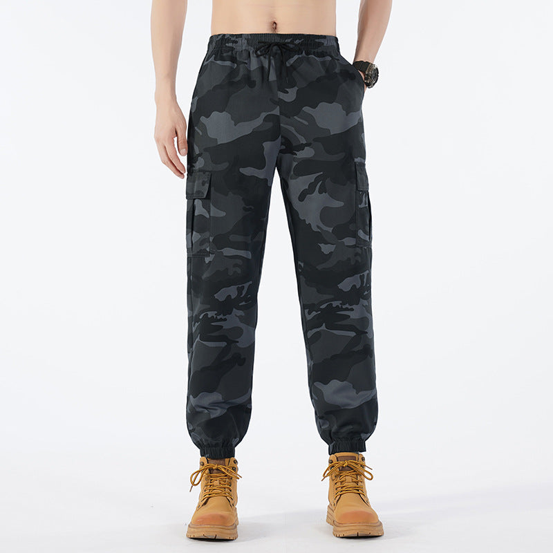 Men's camouflage cargo pants