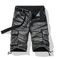 Loose-fitting cargo shorts