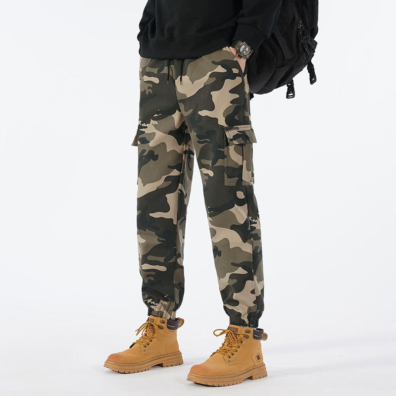 Men's camouflage cargo pants