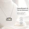 Fun and interactive dachshund pendant necklace