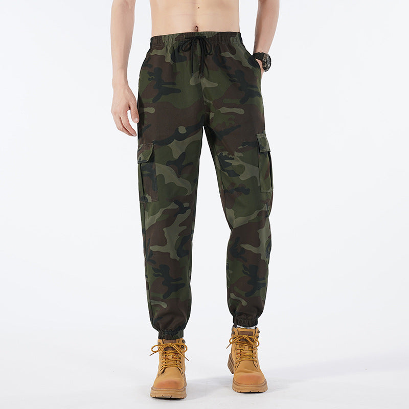 Men's camouflage cargo pants