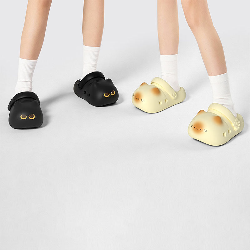 Lightweight  Non slip Cat Paw Print Slippers