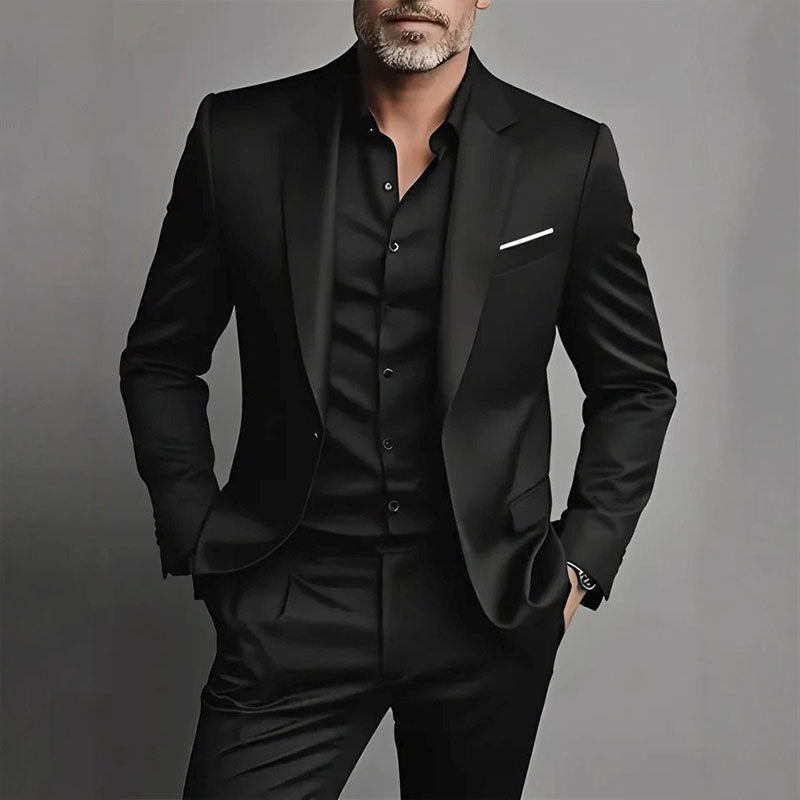 Men's Slim-Fit Business Suit
