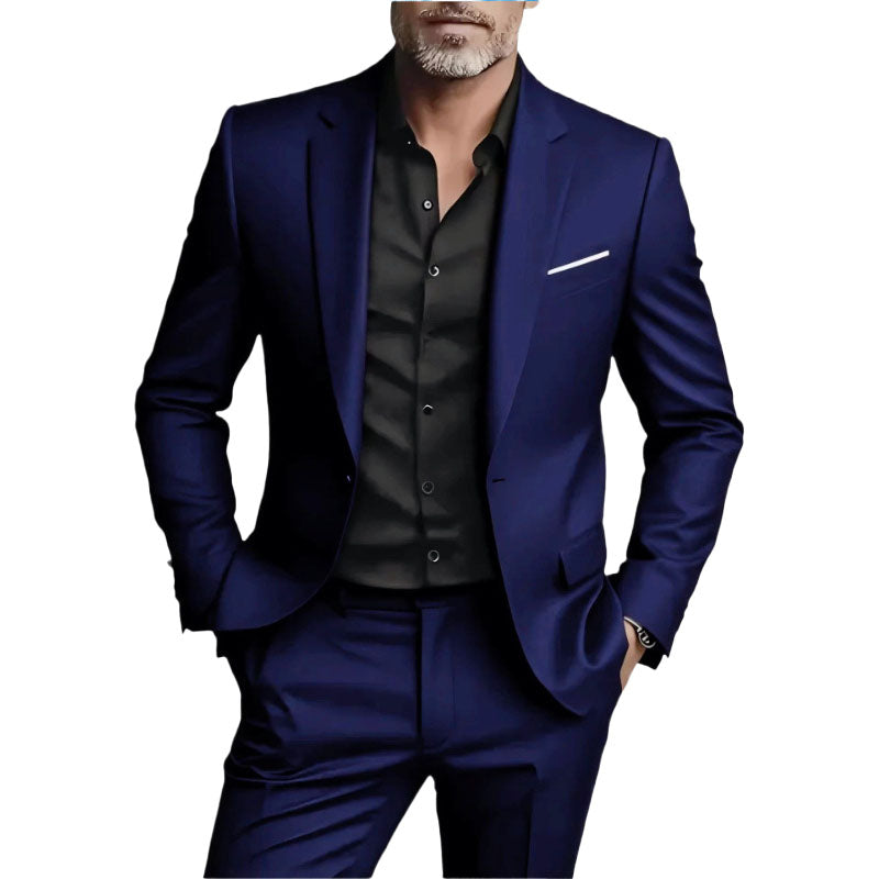Men's Slim-Fit Business Suit