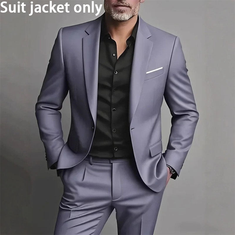 Men's Slim-Fit Business Suit