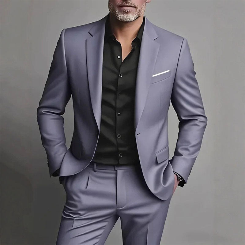 Men's Slim-Fit Business Suit