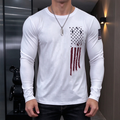 Men’s Vintage Graphic Long Sleeve Slim Fit Tee