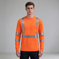 Hi-Vis Reflective Long Sleeve Work Shirt