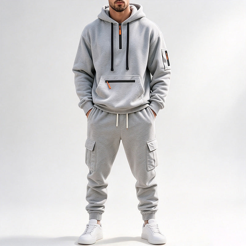 Men's Multi-Pocket Cargo Set