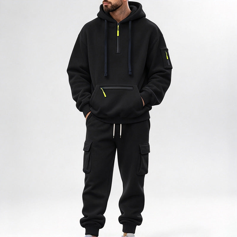 Men's Multi-Pocket Cargo Set