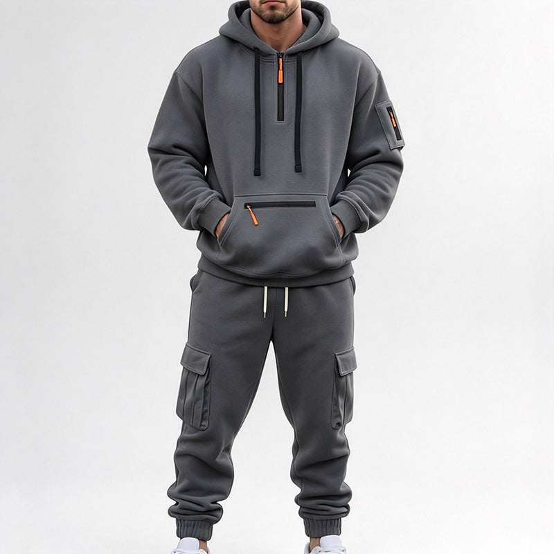 Men's Multi-Pocket Cargo Set