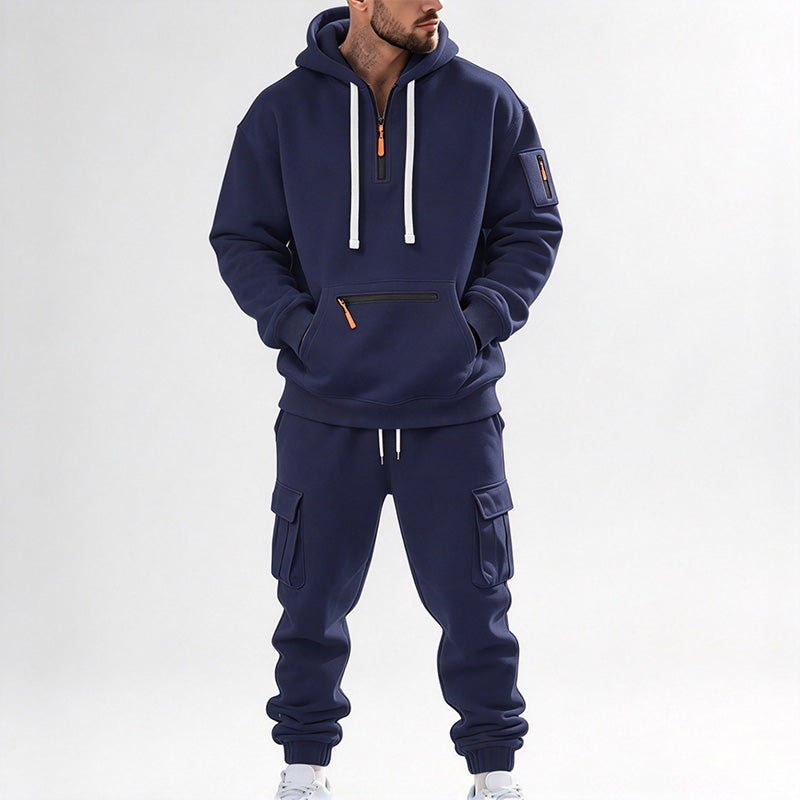 Men's Multi-Pocket Cargo Set