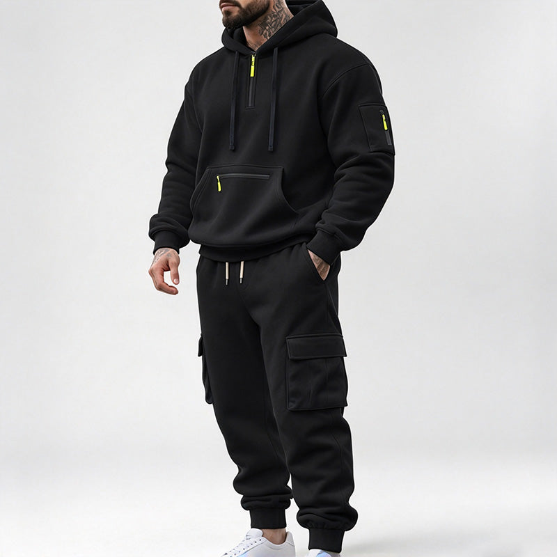 Men's Multi-Pocket Cargo Set
