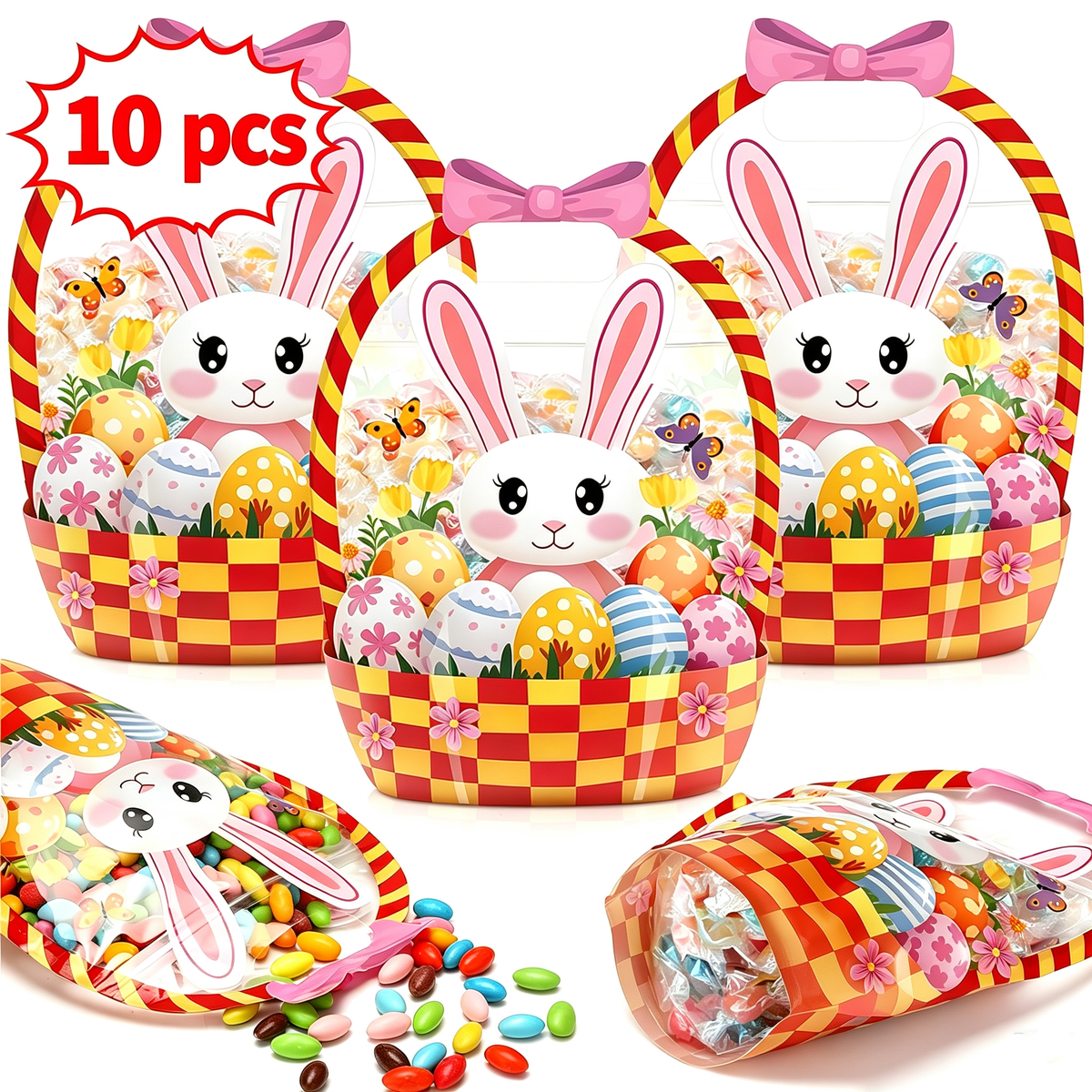 Halloween Pumpkin Candy Treat Bag