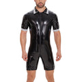 Men's PVC Glossy Bodysuit