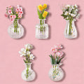 3D Mini Vase Fridge Magnets