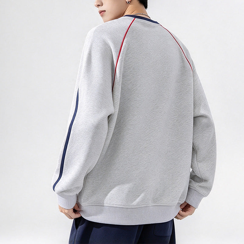 Men's Color-Block Crewneck Sweatshirt