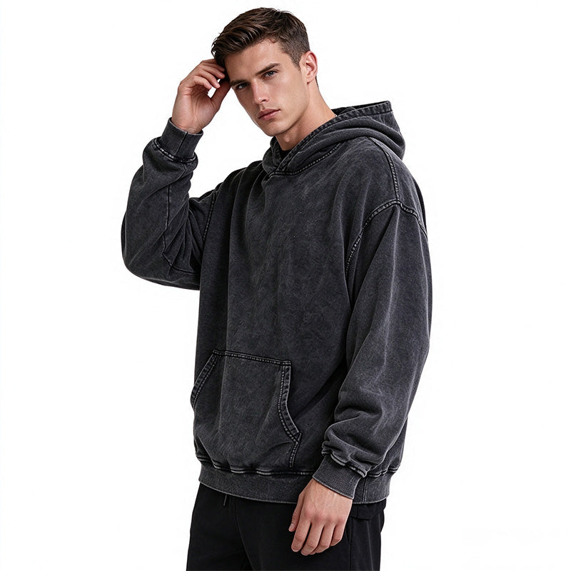Men's Vintage Washed Hoodie
