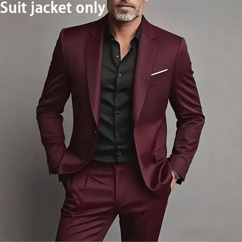 Men's Slim-Fit Business Suit