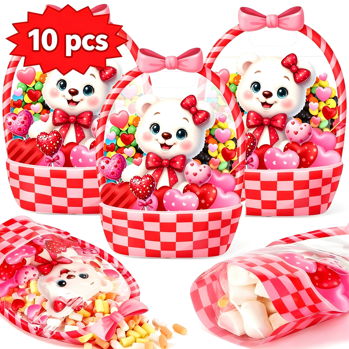 Halloween Pumpkin Candy Treat Bag