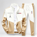 Paris Tower Patchwork Track Suit