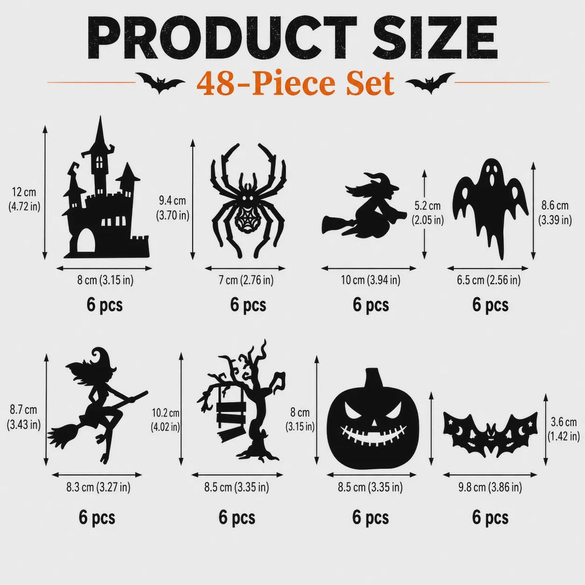 Halloween Decorative LED Wall Sticker