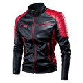 Classic Moto Style Zipper Outerwear Coat