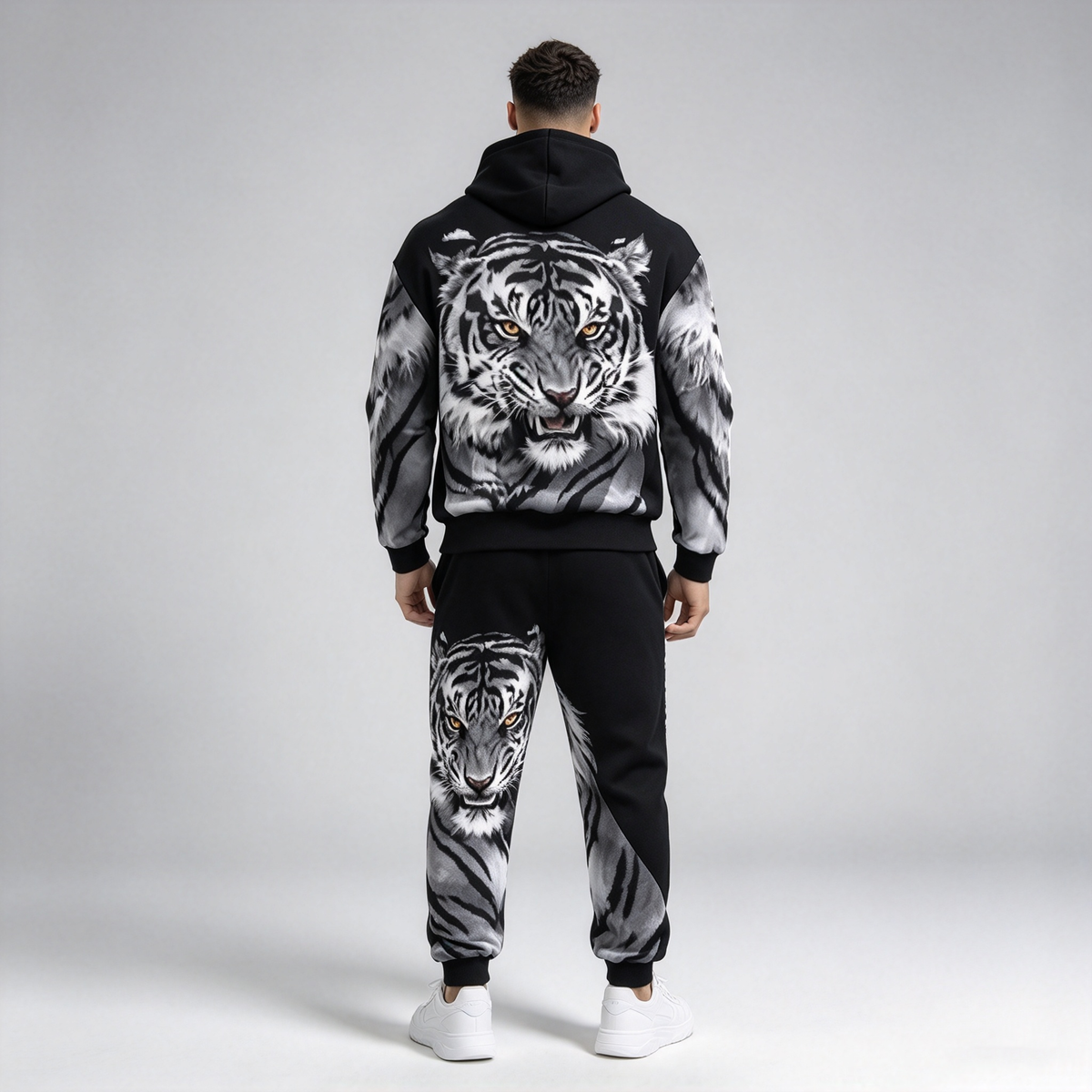 White Tiger Graphic Tracksuit