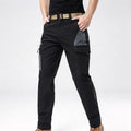 Men's Color-Block Tactical Cargo Pants