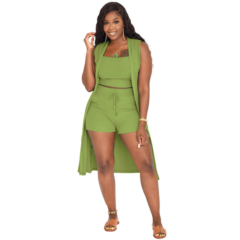 Casual and Stylish Three-Piece Set