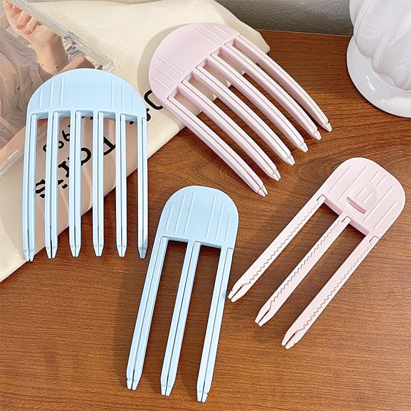 Fluffy and styling bangs tool