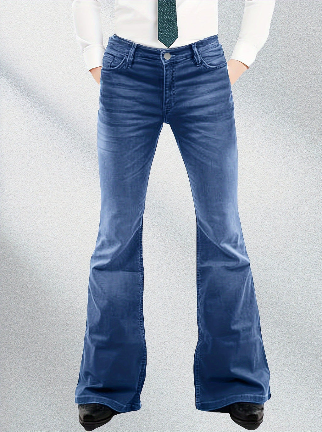 Men's Retro Disco Flare Jeans