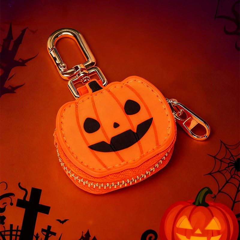 Festive Mini Storage Pouch Keychain