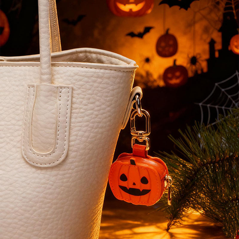 Festive Mini Storage Pouch Keychain
