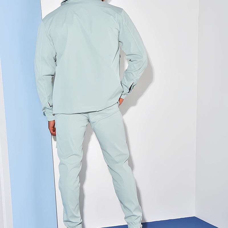 Men's Utility Cargo Jacket and Pants Set