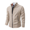 Men's stand-up collar sweater
