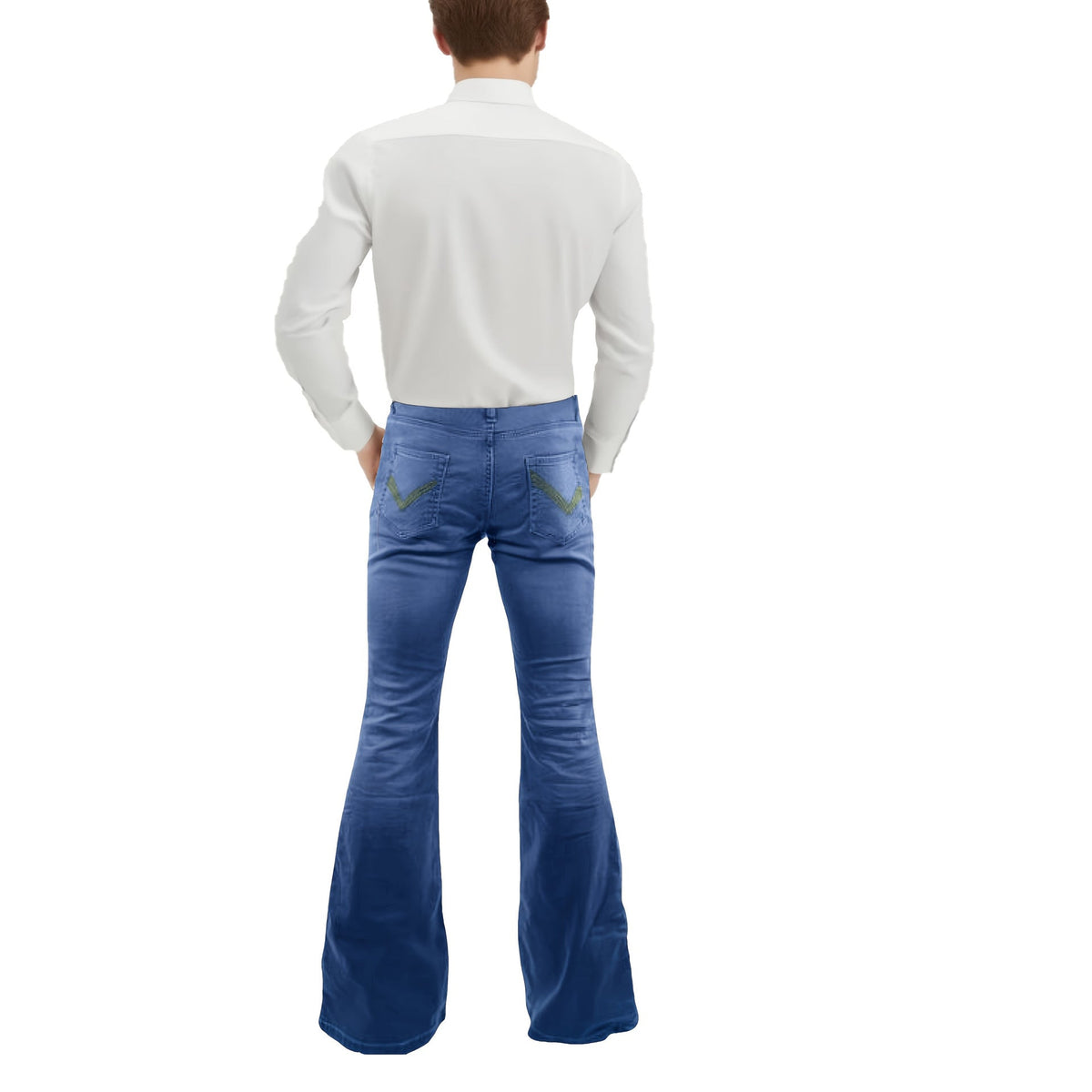 Men's Retro Disco Flare Jeans