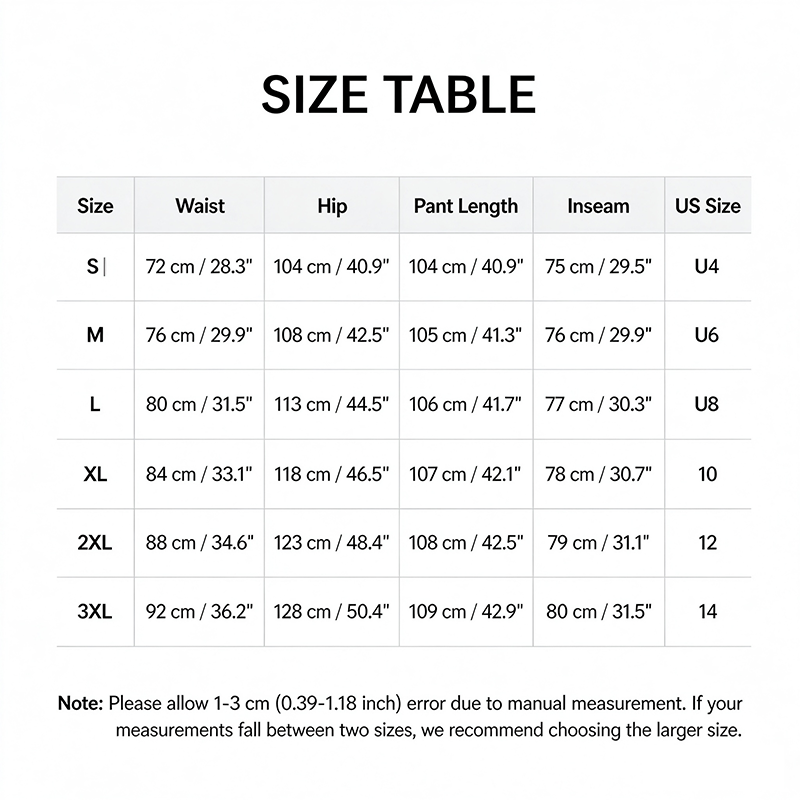 Lightweight Wide Leg Cargo Pants