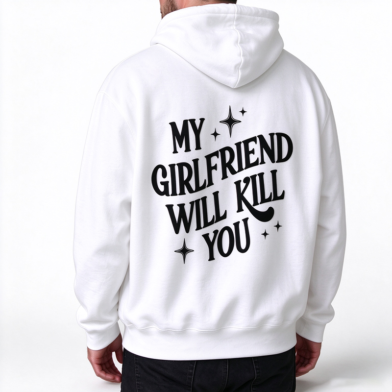 Streetwear Back Print Hoodie