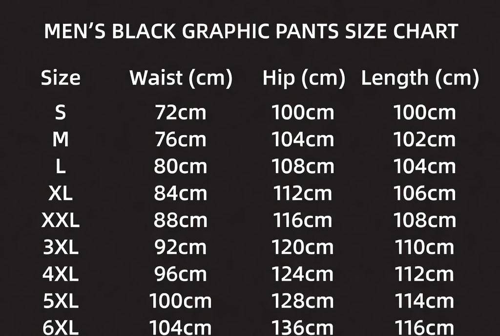 Men's Retro Sword Print Washed Black Wide-Leg Sweatpants