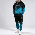 Casual Paris Print Hoodie & Jogger Suit