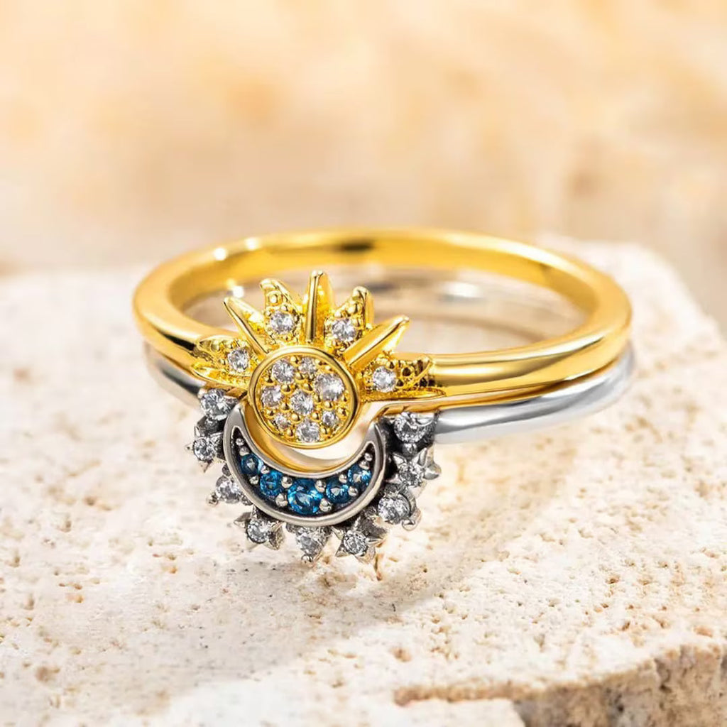 Sun Moon Star Themed Matching Jewelry Kit