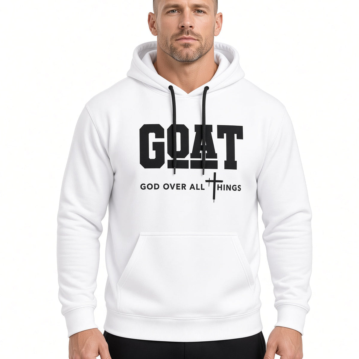 Men's "GOAT God Over All Things" Hoodie