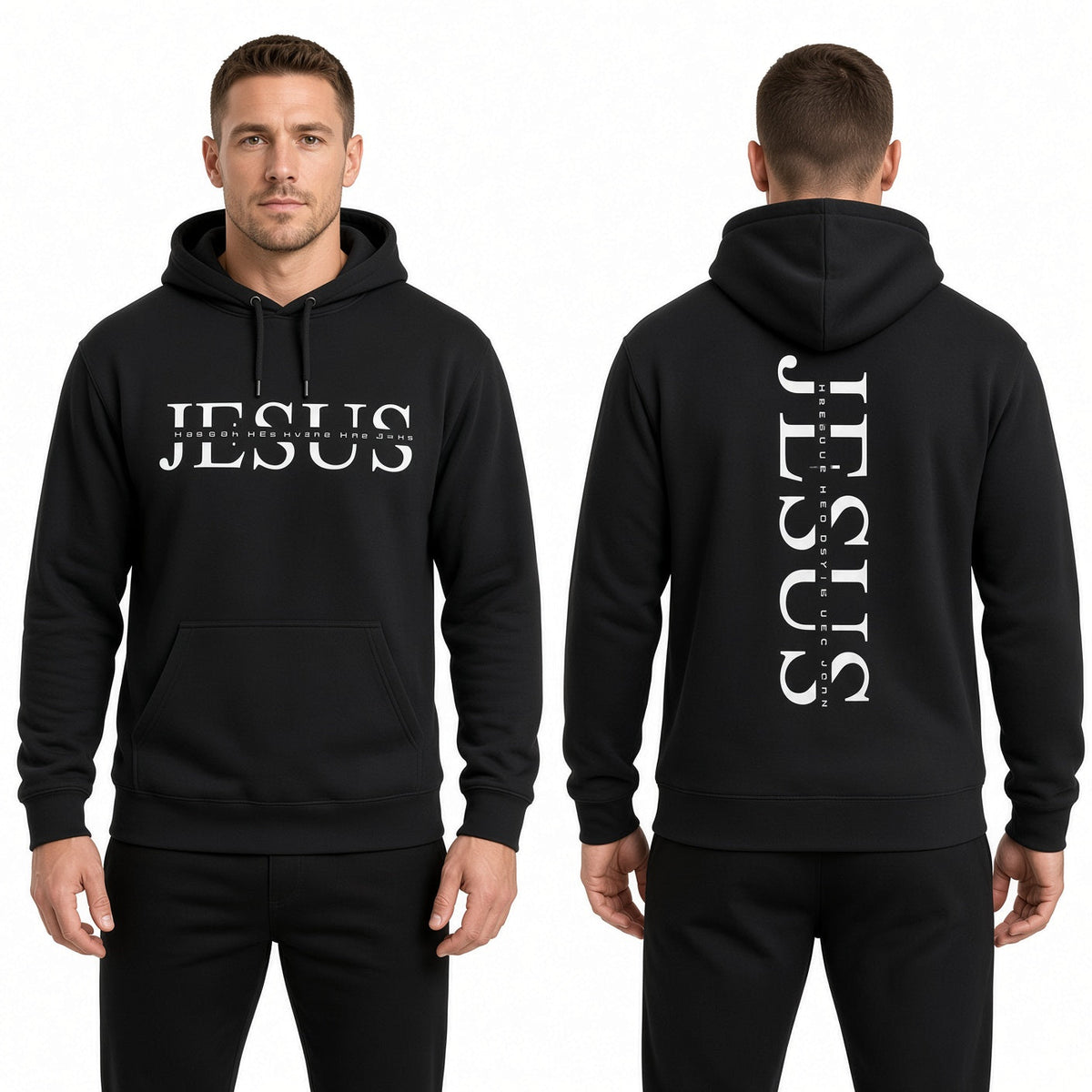 Men's Jesus Graphic Hoodie